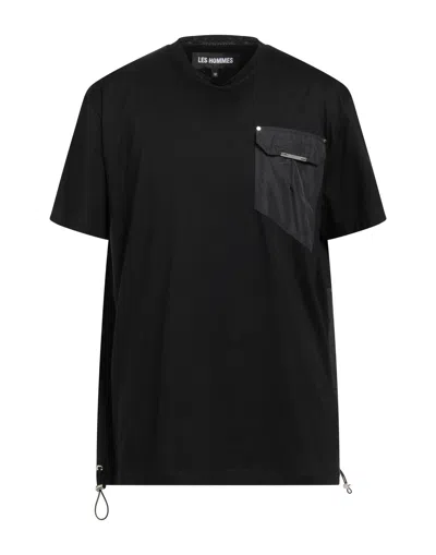 Les Hommes T-shirts In Black