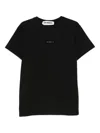Les Hommes Urban Crew-neck Short-sleeve T-shirt In Black