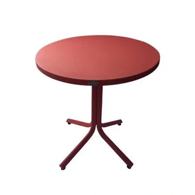 Les Jardins Hybrid 77 Aluminum Dining Table In Purple