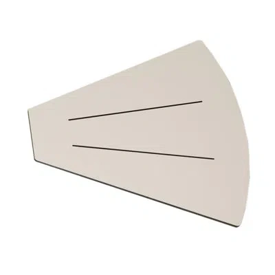 Les Jardins Jet Stream Metal Coffee Table In Brown