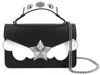 Les Jeunes Etoiles Women's Vega Mini Bag In Black/white In Multi