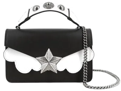 Les Jeunes Etoiles Women's Vega Mini Bag In Black/white In Multi
