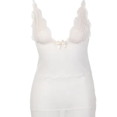 Les Jupons De Tess Women's White Forever Chemise