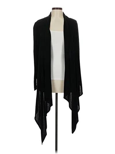 Pre-owned Les Lunes Cardigan Sweater In Black