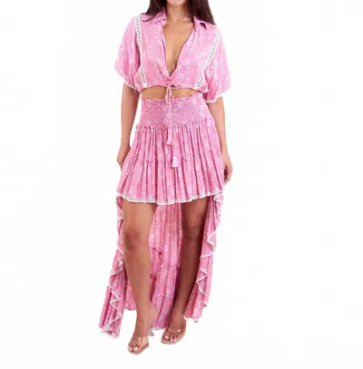 Les Neobourgeoises Neo Baya Skirt In Pink