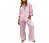 Les Neobourgeoises Neo Bloom Silk Shirt In Strawberry In Pink