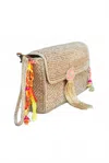 Les Neobourgeoises Neo Rosana Bag In Apricot In Sand