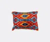 Les-ottomans Velvet Cushion In Multicolor
