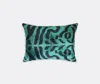 Les-ottomans Velvet Cushion In Multicolor