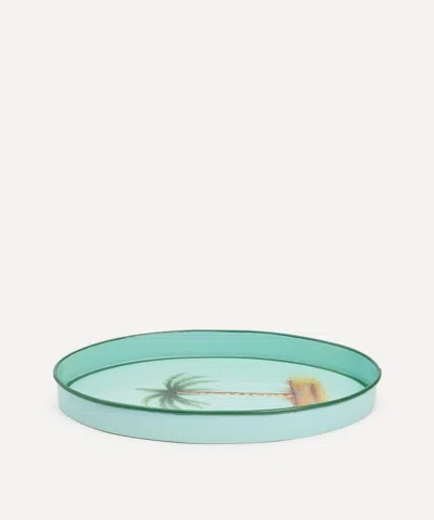 Les Ottomans Fauna Hand Painted Iron Tray