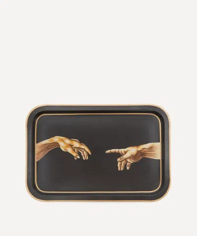 Les Ottomans Flora Hand-painted Iron Tray