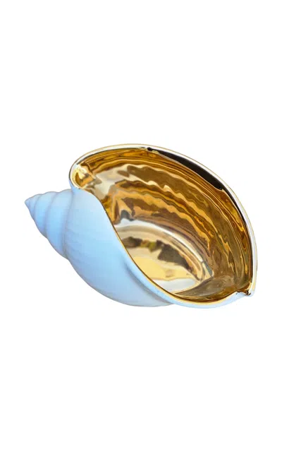 Les-ottomans Golden Shell In Multi