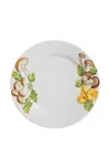 Les-ottomans Hand-painted Ceramic Underplate In White