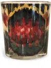 Les-ottomans Ikat' Set Of Four Glasses In Black