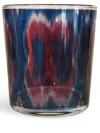 Les-ottomans Ikat' Set Of Four Glasses In Blue