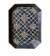 Les-ottomans Iron Mosaic Tray In Black