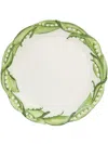 Les-ottomans Lily Of The Valley Dinner Plate (27cm) In White