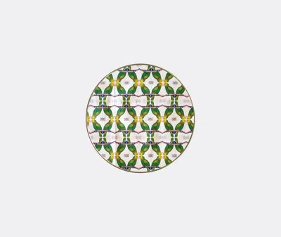 Les-ottomans Patch Nyc Tray In Multicolor