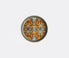 Les-ottomans Hand Painted Iron Tray In Multicolor