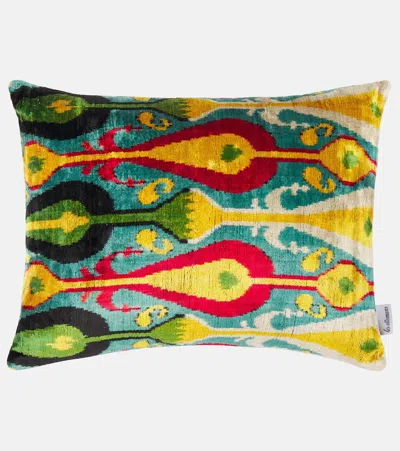 Les-ottomans Silk And Cotton Cushion