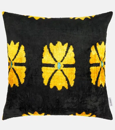 Les-ottomans Silk And Cotton Cushion