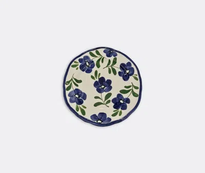 Les-ottomans Hand Painted Ceramic Plate In Multicolor
