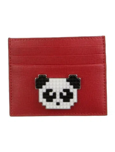Pre-owned Les Petits Joueurs Card Holder In Red
