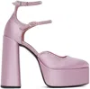 Les Petits Joueurs Purple Sole Jane Heels In Glycine