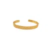 Les Reines Men's Trianglace - Cuff Bracelet 24k Gold Plated In Gold