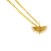 Les Reines The Peafowl - Men Chain Necklace 24k Gold Plated In Gold
