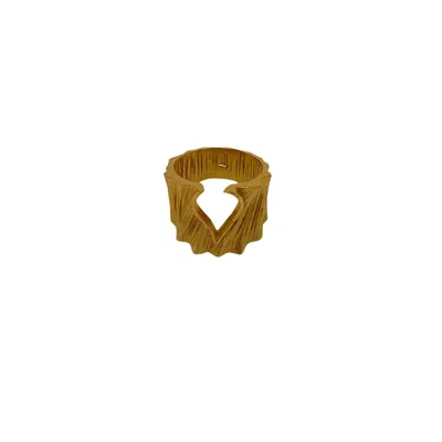 Les Reines Women's The Ceremonial - 24k Gold-plated Ring