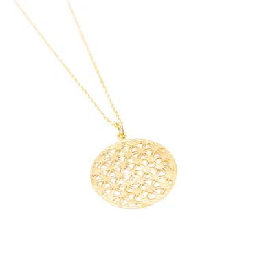 Les Reines Women's The Devine - Pendant Necklace 24k Gold Plated