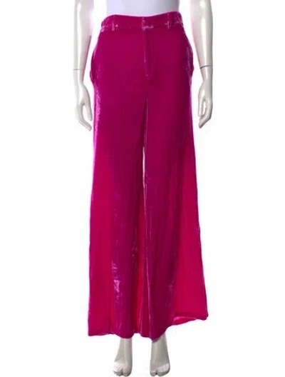 Pre-owned Les Rêveries Wide Leg Pants In Purple