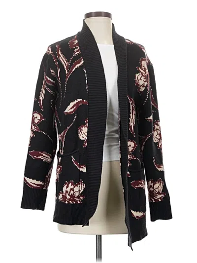 Pre-owned Les Serein Cardigan Sweater In Black