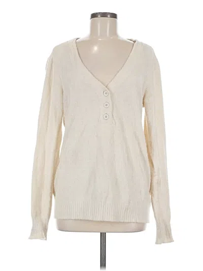 Pre-owned Les Serein Cardigan Sweater In Ivory