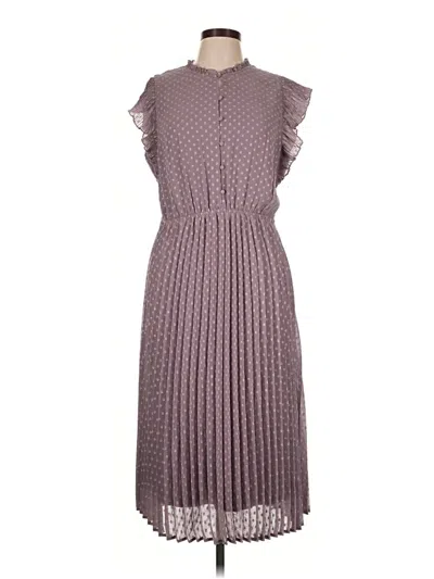 Pre-owned Les Serein Casual Dress In Gray