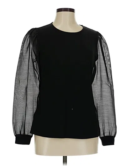 Pre-owned Les Serein Long Sleeve T-shirt In Black