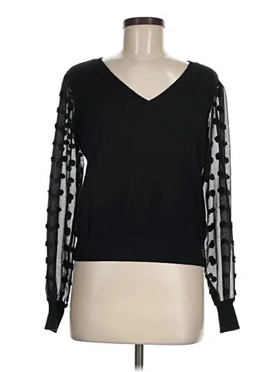 Pre-owned Les Serein Pullover Sweater In Black