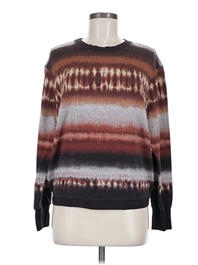 Pre-owned Les Serein Pullover Sweater In Brown