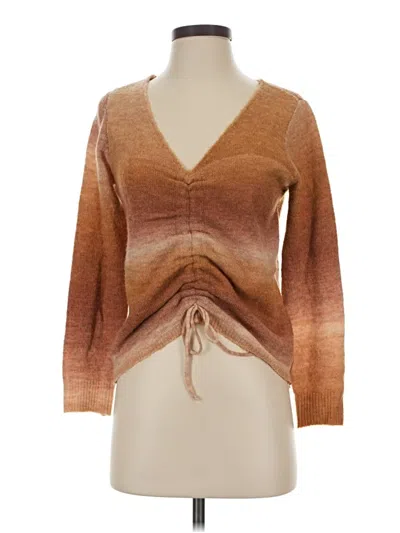 Pre-owned Les Serein Pullover Sweater In Brown