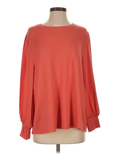 Pre-owned Les Serein Pullover Sweater In Orange