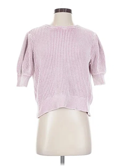 Pre-owned Les Serein Pullover Sweater In Pink
