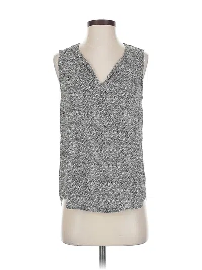 Pre-owned Les Serein Sleeveless Blouse In Gray