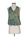 Les Serein Sleeveless Blouse In Green