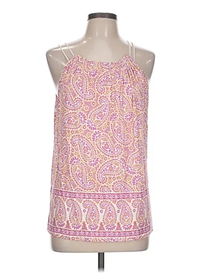 Pre-owned Les Serein Sleeveless Blouse In Pink