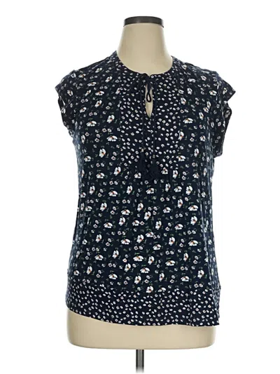 Pre-owned Les Serein Sleeveless T-shirt In Blue