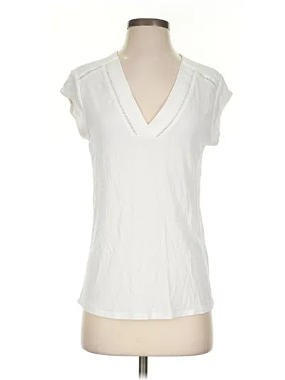 Pre-owned Les Serein Sleeveless T-shirt In Ivory
