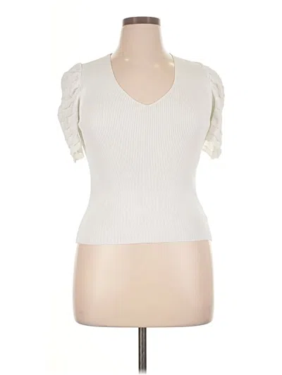 Pre-owned Les Serein Sweater Vest In Ivory