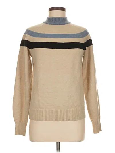 Pre-owned Les Serein Turtleneck Sweater In Tan