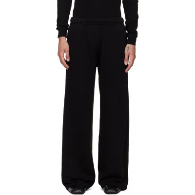 Les Tien Black Heavyweight Party Sweatpants
